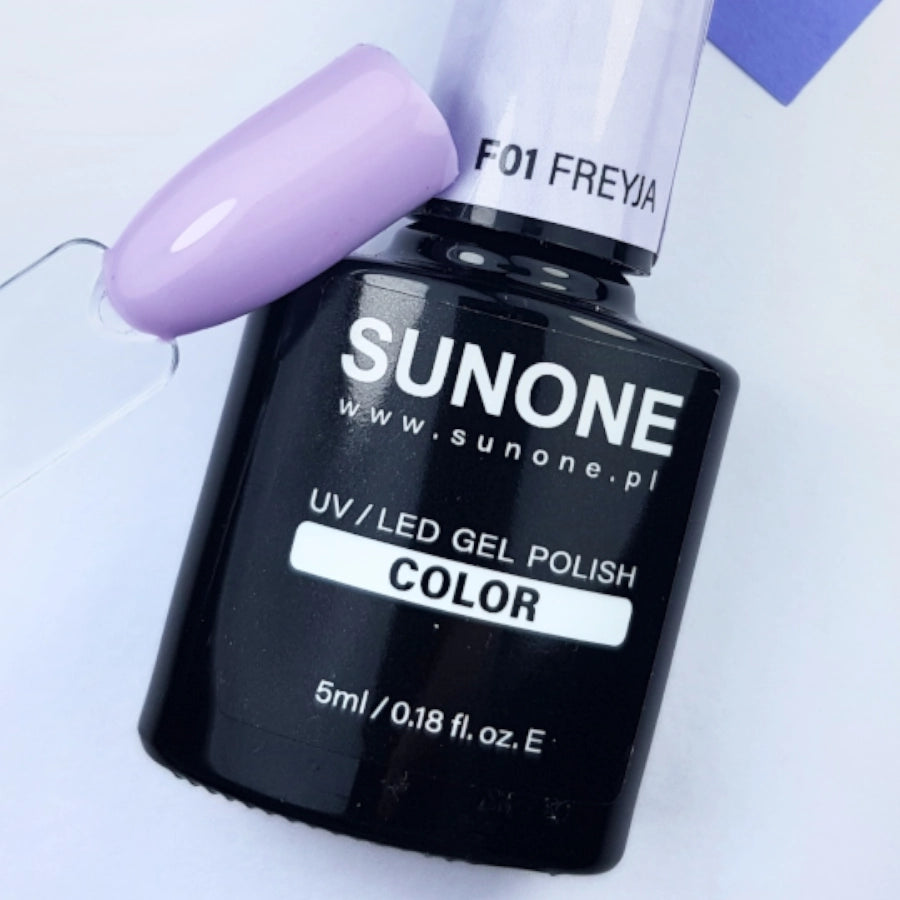Sunone UV/LED Gel Polish F01 Freya swatch