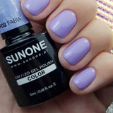 Sunone UV/LED Gel Polish F02 Fabia on nails