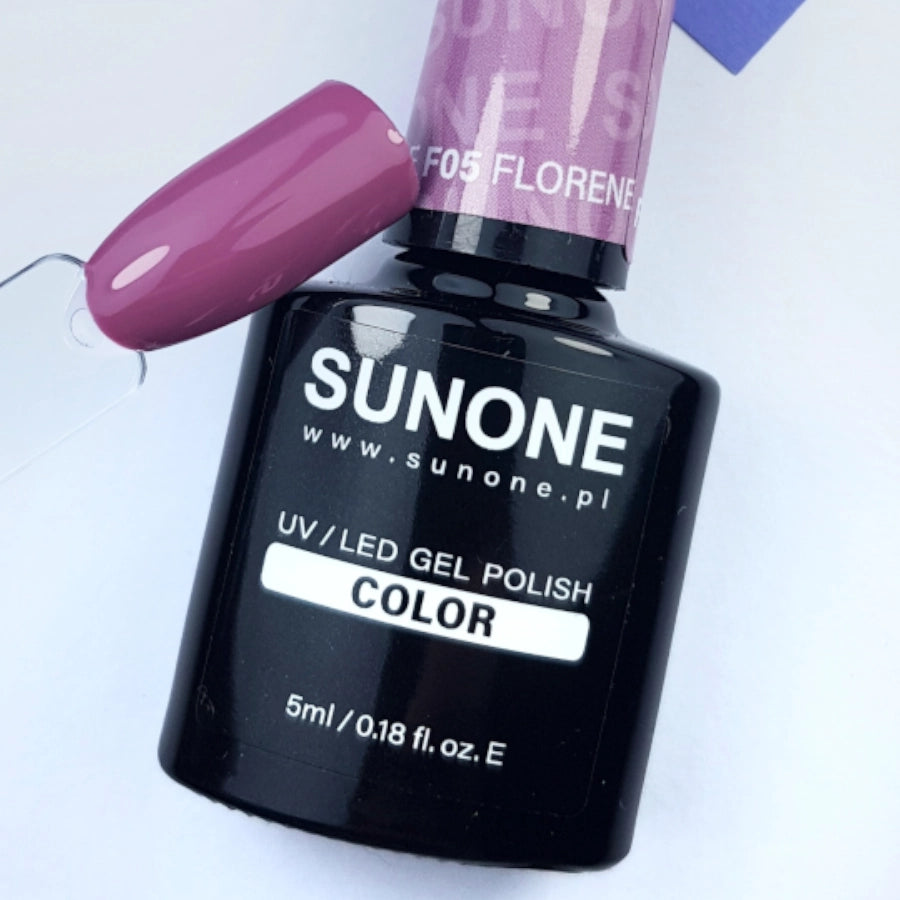 Sunone UV/LED Gel Polish F05 Florene swatch