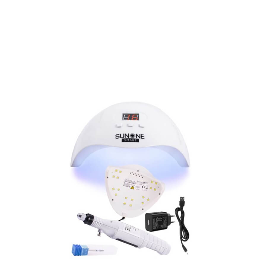 Sunone S03 Nail Hybrid Kit Lamp lamp and drill
