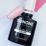 Sunone UV/LED Gel Polish R01 Rose swatch