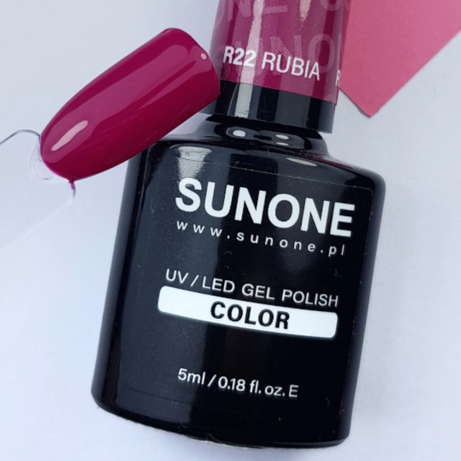 Sunone UV/LED Gel Polish R22 Rubia swatch