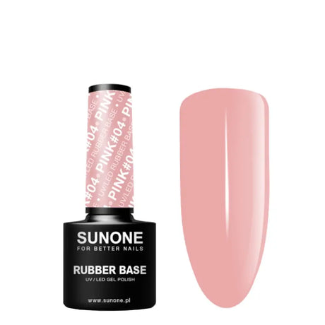 Sunone UV/LED Gel Polish Rubber Base 04 Pink