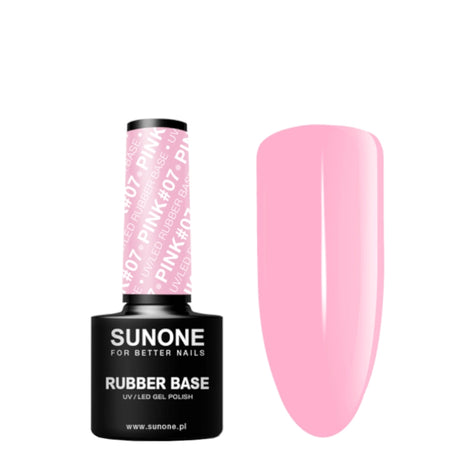 Sunone UV/LED Gel Polish Rubber Base 07 Pink