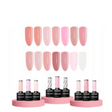 Sunone UV/LED Gel Polish Rubber Base 04 Pink swatch