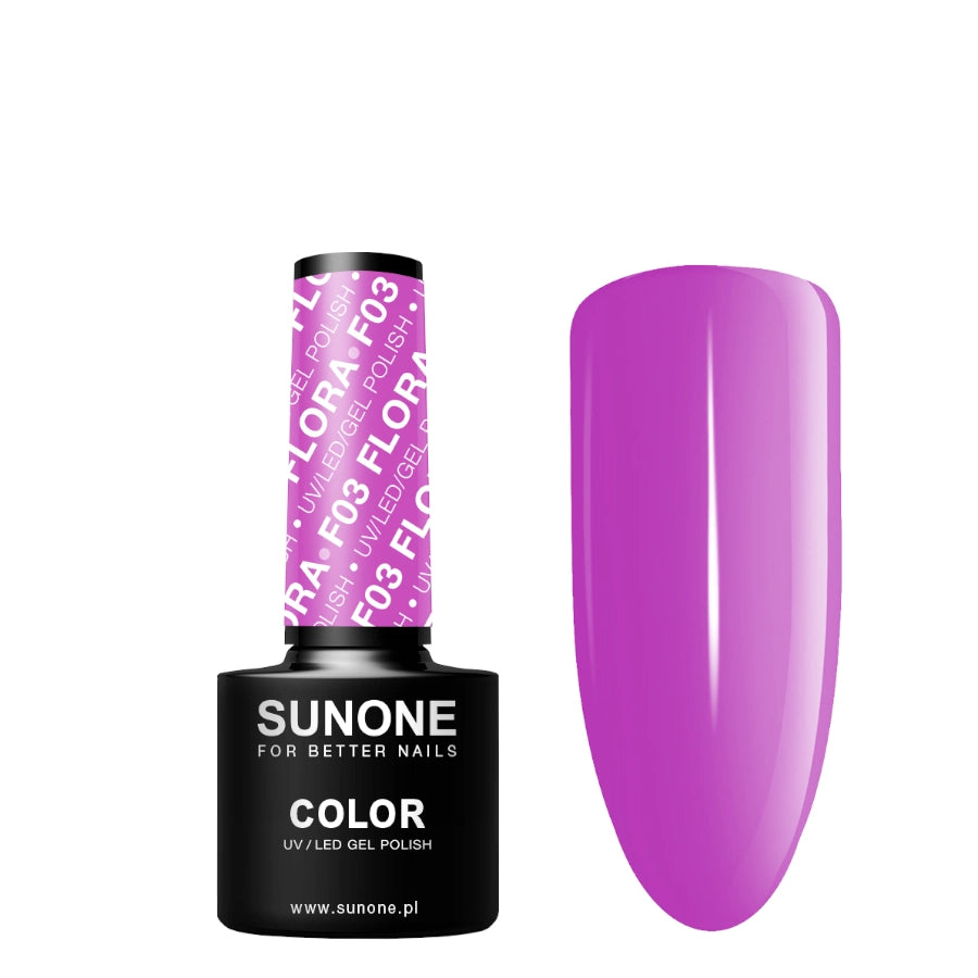 Lakier żelowy UV/LED Sunone F03 Flora