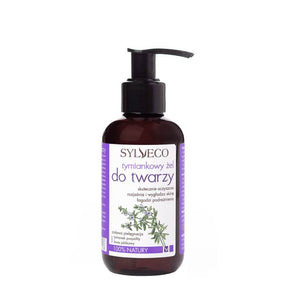 Sylveco Thyme Face Gel Cleansing & Soothes Irritations 150ml