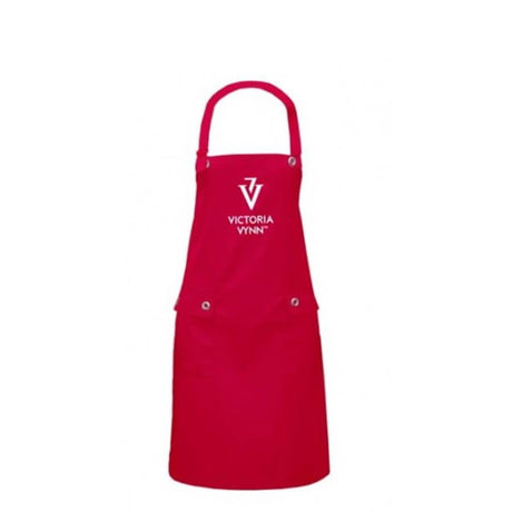 Victoria Vynn Professional Nail Tech Apron red