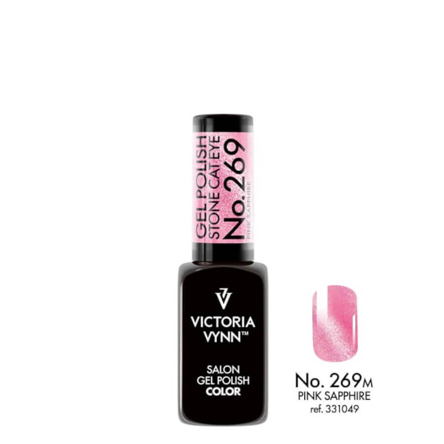 Victoria Vynn Gel Polish Color 269 Cat Eye Pink Sapphire 8ml