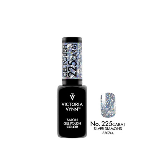Victoria Vynn Gel Polish Color 225 Carat Silver Diamond 8ml