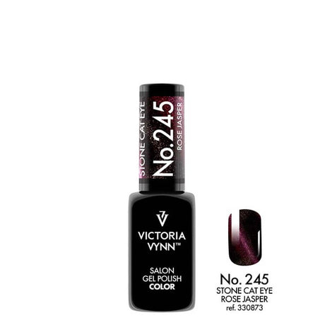 Victoria Vynn Gel Polish Color 245 Cat Eye Rose Jasper 8ml
