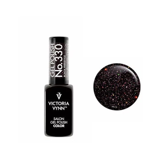 Victoria Vynn Gel Polish Color 330 Black Freestyle