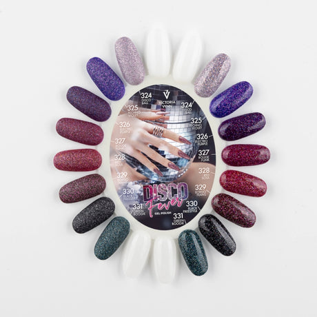 Victoria Vynn Gel Polish Color 331 Green Boogie Disco Collection