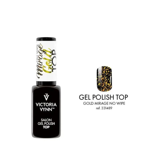 Victoria Vynn Gel Polish Gold Mirage Top No Wipe 8ml