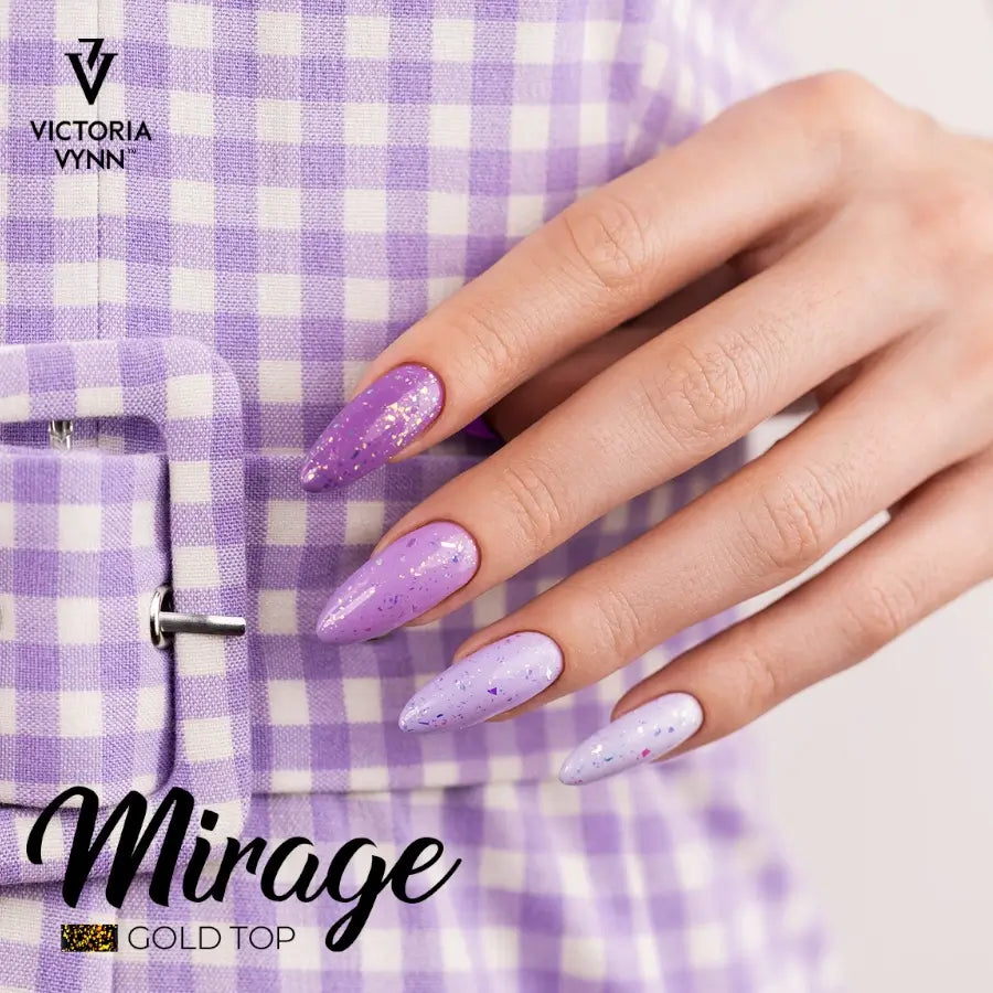 Victoria Vynn Gel Polish Gold Mirage Top No Wipe inspiration