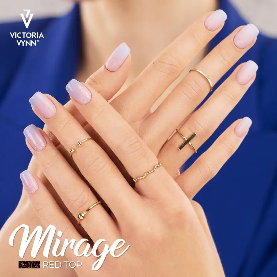 Victoria Vynn Gel Polish Red Mirage Top No Wipe inspiration 3