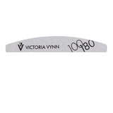 Victoria Vynn Crescent Grey Nail Files 100/180 10pcs front