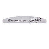 Victoria Vynn Crescent Grey Nail Files 180/240 10pcs front