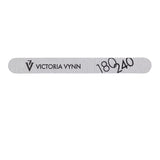 Victoria Vynn Straight Grey Nail Files 180/240 10pcs front