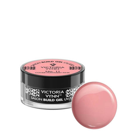 victoria vynn builder gel cover powdery pink 11