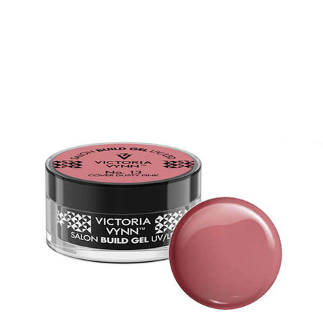 victoria vynn builder gel cover dust pink 13