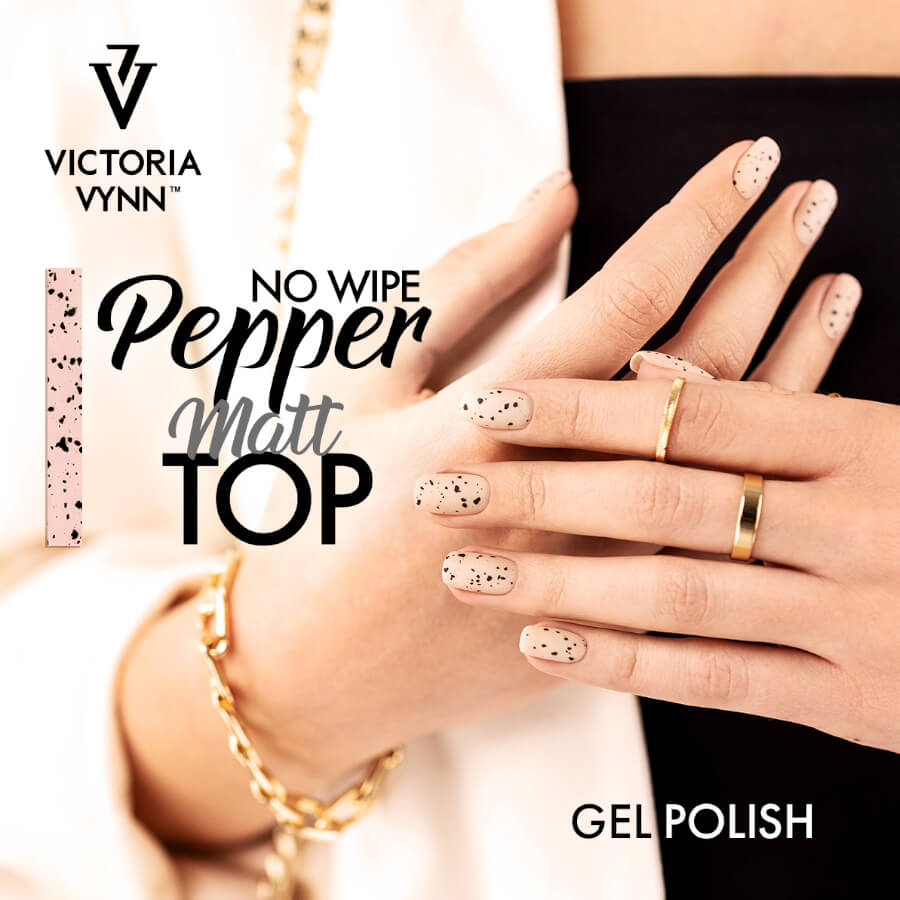 Victoria Vynn Pepper Matt Top No Wipe 8ml