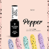Victoria Vynn Pepper Matt Top No Wipe 8ml new