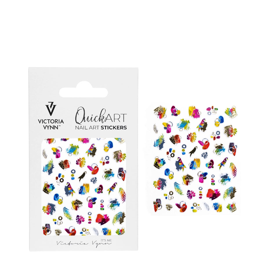 Victoria Vynn Quick Art Nail Stickers Medium 06