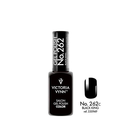 Victoria Vynn Gel Polish Color 262 Black King 8ml