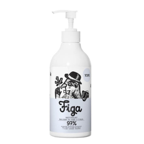 yope fig tree natural hand and body lotion 97% natural ingredients